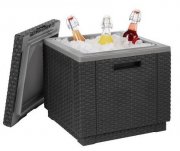 Allibert Gartenhocker / Beistelltisch mit K&uuml;hlfunktion f&uuml;r 29,99 &euro;