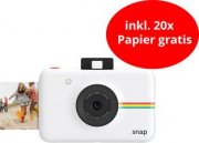 Polaroid Sofortbildkamera inklusiv 20x Papier gratis