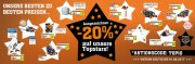 20% auf die 10 Top Ger&auml;te bei Fuxtec