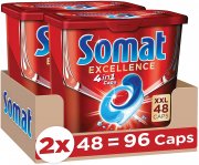 96 St&uuml;ck Somat Excellence 4in1 Caps Sp&uuml;lmaschinentabs