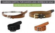 Marken G&uuml;rtel Sale f&uuml;r Damen und Herren ab 0,99 &euro; inkl. Versand