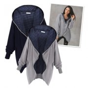 Flotte Kapuzenjacke mit gepunktetetem Innefutter nur 26,99 &euro;