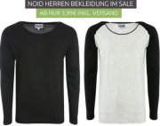NoID Herren Sale: g&uuml;nstige Shirts, Tank Tops, Baseball Langarm Shirts ab Nur 3,99 &euro;