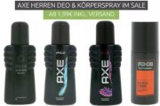AXE Ausverkauf: Herren Deo und K&ouml;rpersprays ab 1,99 &euro; mit Versand