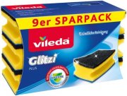 9er Pack Vileda Glitzi Plus Schwamm mit antibakterieller Wirkung