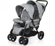 ABC DESIGN Geschwisterwagen Tandem Circle woven-grey f&uuml;r 179,99&euro; statt 199,99&euro;