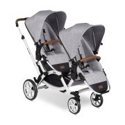 ABC DESIGN Geschwisterwagen Zoom Graphite Grey Kollektion 2021