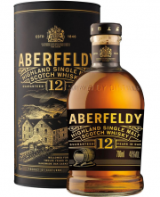 Aberfeldy 12 Jahre alter Highland Scotch Single Malt Whisky in edler Geschenkbox