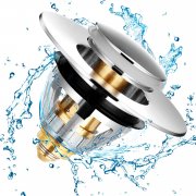 Abflussstopfen f&uuml;r Waschbecken (&Oslash; 33,5-36 mm)