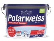 (Abholung) SCH&Ouml;NER WOHNEN Innenfarbe &raquo;Polarweiss&laquo; (Wei&szlig;, matt) 11 Liter