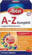 Abtei A-Z Multivitamine f&uuml;r nur 3,02&euro; bei Amazon