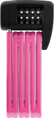 ABUS Bordo Lite 6055C/60 Mini Pink Kinder-Faltschloss mit Symbolcode - ABUS-Sicherheitslevel 7