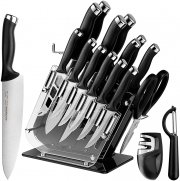 ACOQOOS Profi Messerblock 18 teilig