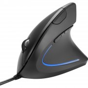 Actec Ergonomische Vertikale Maus VM1 (schwarz)