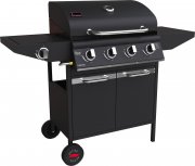 Activa Dakota 4+1 Gasgrillwagen mit 4 Edelstahl-Brenner + Seitenbrenner
