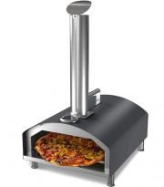 ACTIVA Edelstahl Pellet und Holzkohle Pizza Ofen