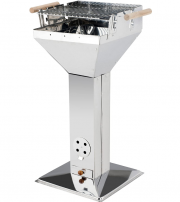 Activa Edelstahl-Trichtergrill Saalfeld