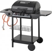 ACTIVA Grill Lavastein 2 Brenner Gasgrill mit Seitenbrenner