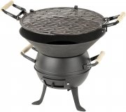 ACTIVA Gusseisen Holzkohle Grillfass 