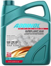 Addinol SUPER LIGHT 0540 5W-40 5 Liter Motoren&ouml;l