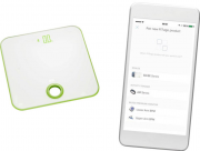 ADE BE 1614 FITvigo Digitale Personenwaage mit Bluetooth 