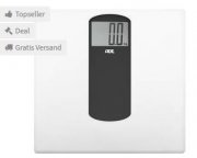 ADE Digitale Personenwaage BE 1303 Silber f&uuml;r nur 9,99&euro; inkl. Versand bei Voelkner.de