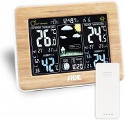 ADE WS1703 Digitale Profi Funkwetterstation mit Au&szlig;ensensor