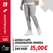 Adidas Caps Herren-Jogginghose grau