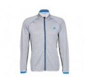 adidas Herren Climaheat Full-Zip Jacke, Medium Grey Heather, M f&uuml;r 34,99&euro; statt 39,99&euro;