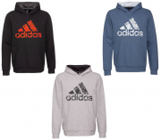 Adidas Herren Hoodies mit Printlogo in 3 Farben