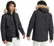 Adidas Hooded Fur Herren Pelz Winterparka