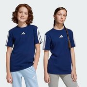 Adidas Kinder T-Shirt mit 3 Streifen reduziert