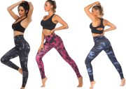 ADOME Damen High Waist Sport Leggings