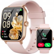 Aeac IDW19H Smartwatch mit Telefonfunktion, 120+ Sportmodi & Alexa f&uuml;r Android & iOS