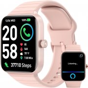 Aeac Smartwatch und Fitnessuhr mit Telefonfunktion und Alexa f&uuml;r Android und iOS