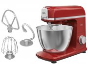 AEG Deli 5 K&uuml;chenmaschine Schwarz oder Rot mit 5 Liter Edelstahlsch&uuml;ssel