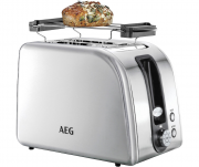 AEG PremiumLine AT 7750 Toaster mit 7 Br&auml;unungsgrad-Einstellungen und Auftau- & Aufw&auml;rmfunktion