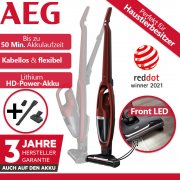 AEG QX7-ANIM 2in1 beutelloser Zyklon Akku Staubsauger