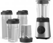 AEG Standmixer CB4-1-6ST mit Pulse-Funktion inkl. 2x 0,6 l Trinkflaschen und 1x 0,3 l Trinkflasche