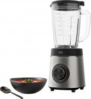 AEG TB6-1-6ST 1,75l Glaskrug Standmixer mit Crushed Ice und Pulsfunktion