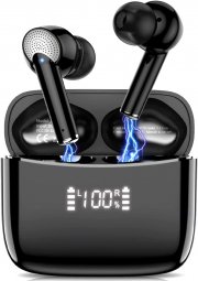 AELBONY J8 Pro Bluetooth In Ear Kopfh&ouml;rer mit Rauschunterdr&uuml;ckung