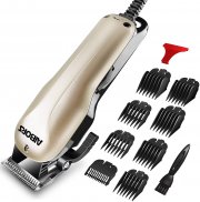 AIBORS Professionelle 12V Tierhaarschneidemaschine 8 Kammaufs&auml;tzen