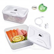 Aicok 0.6 Liter + 0.8 Liter Vakuum Frischhaltedosen-Set f&uuml;r 9,99&euro;