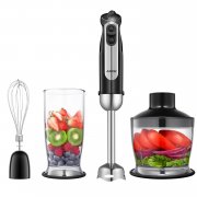 Aicok 4-in-1 Stabmixer Leistungsstarker P&uuml;rierstab Mixer mit Smart Speed