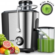 Aicok Edelstah Wide-Mouth Zentrifugaler Entsafter mit gro&szlig;er Einf&uuml;ll&ouml;ffnung 400W f&uuml;r 22,49&euro;