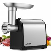 Aicok Elektrischer Fleischwolf Profi Wurstmaschine Set f&uuml;r 42,99&euro;