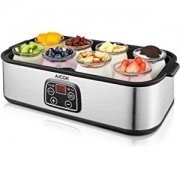 Aicok Joghurtbereiter LCD Display 30W mit Timer 180ml 8 Portionsgl&auml;ser f&uuml;r 31,54&euro; statt 43,05&euro;
