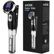 Aicok Sous Vide Garer 1500 W Pr&auml;zisionskochtopf Edelstahl f&uuml;r 54,99&euro;