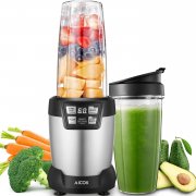 Aicok Standmixer, 3-in-1 1200W, Smoothie Maker, Hochleistungsmixer mit 28000 U/min Power