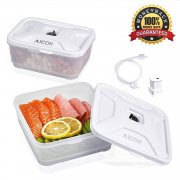 Aicok Vakuum Frischhaltedosen-Set 0,6 L + 0,8 L f&uuml;r 11,54&euro;